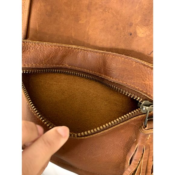 Lisa Leonard We Have Love Tote in Honey Brown - Picture 6 of 9